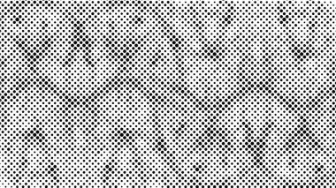 noktalı siyah ve beyaz grunge deseni, vektör illüstrasyonu