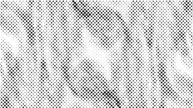 noktalı siyah ve beyaz grunge deseni, vektör illüstrasyonu