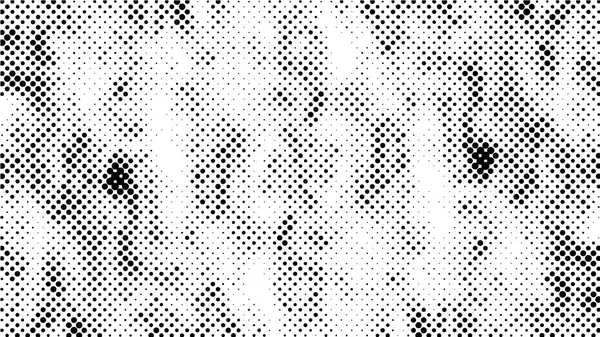Textura Grunge Monocromática Preto Branco — Vetor de Stock