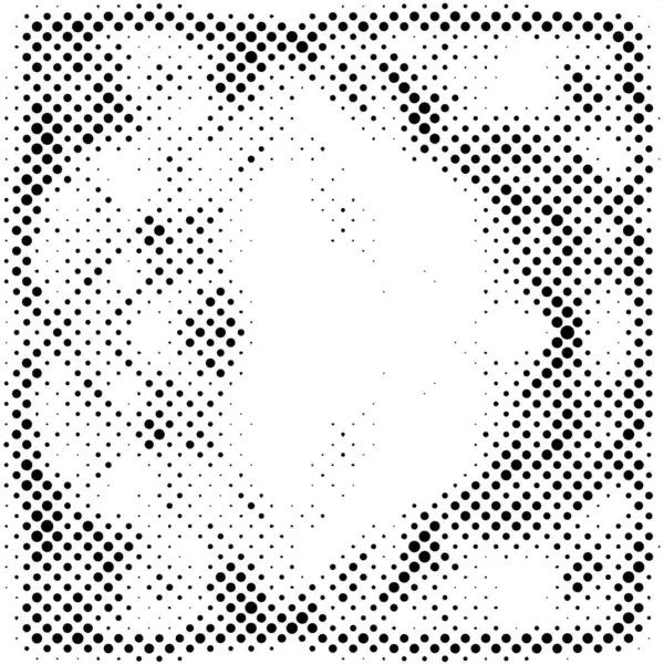 半色调点矢量纹理 流行艺术风格中渐增的半色调点背景 黑白图案质感 Grunge半色调矢量背景 — 图库矢量图片