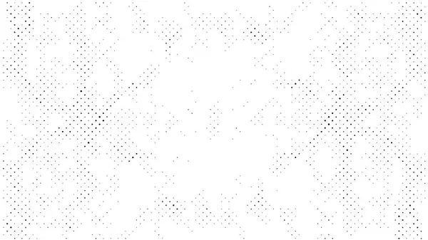点が付いている抽象的な幾何学的な黒および白い背景 — ストックベクタ