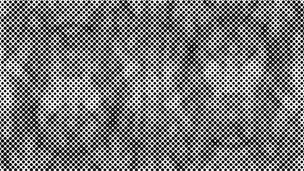 带有圆点的黑色和白色几何背景 — 图库矢量图片