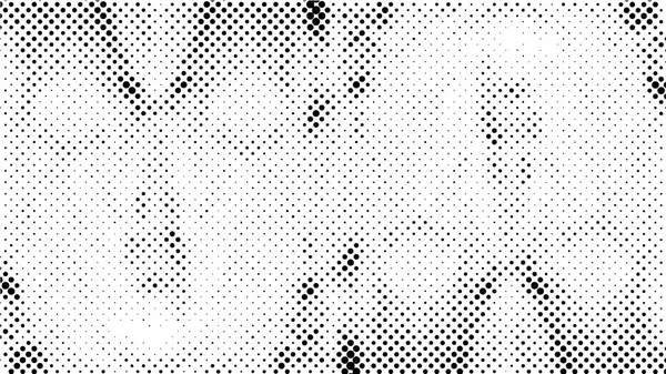 Modello Grunge Bianco Nero Con Puntini Illustrazione Vettoriale — Vettoriale Stock