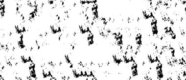 Grunge üst üste biniyor. Soyut siyah-beyaz vektör arkaplanı. Çatlak, leke ve noktalarda kirli desenli tek renkli klasik yüzey. Karanlık korku tarzında eski bir duvar.