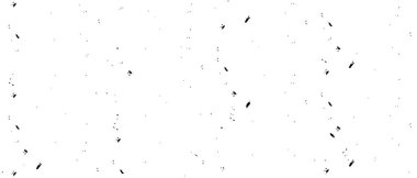 Grunge üst üste biniyor. Soyut siyah-beyaz vektör arkaplanı. Çatlak, leke ve noktalarda kirli desenli tek renkli klasik yüzey. Karanlık korku tarzında eski bir duvar.