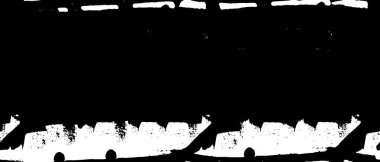 Sert, çizik, sıçramış grunge desenli fırça darbeleri. Dokuları üst üste koy. Siyah-beyaz boyanmış kağıt dokusu. Skeç grunge tasarımı. Poster, kapak, afiş, taklit, çıkartma düzeni için kullan.