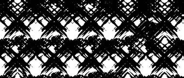 Grunge üst üste biniyor. Soyut siyah-beyaz vektör arkaplanı. Çatlak, leke ve noktalarda kirli desenli tek renkli klasik yüzey. Karanlık korku tarzında eski bir duvar.