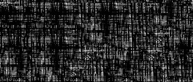 Grunge üst üste biniyor. Soyut siyah-beyaz vektör arkaplanı. Çatlak, leke ve noktalarda kirli desenli tek renkli klasik yüzey. Karanlık korku tarzında eski bir duvar.