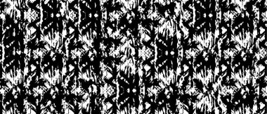 Grunge üst üste biniyor. Soyut siyah-beyaz vektör arkaplanı. Çatlak, leke ve noktalarda kirli desenli tek renkli klasik yüzey. Karanlık korku tarzında eski bir duvar.