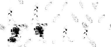 Grunge üst üste biniyor. Soyut siyah-beyaz vektör arkaplanı. Çatlak, leke ve noktalarda kirli desenli tek renkli klasik yüzey. Karanlık korku tarzında eski bir duvar.