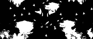 Grunge üst üste biniyor. Soyut siyah-beyaz vektör arkaplanı. Çatlak, leke ve noktalarda kirli desenli tek renkli klasik yüzey. Karanlık korku tarzında eski bir duvar.