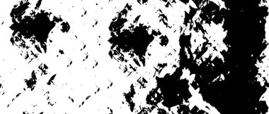 soyut grunge dokusu siyah ve beyaz renklerde, vektör illüstrasyonu