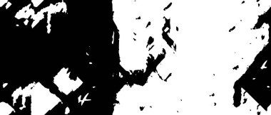 Siyah beyaz soyut grunge dokusu, vektör illüstrasyonu