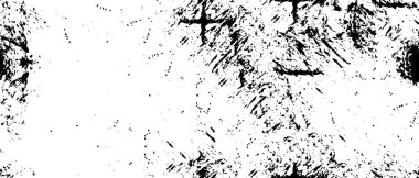 Siyah beyaz soyut grunge dokusu, vektör illüstrasyonu