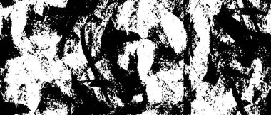 Siyah beyaz soyut grunge dokusu, vektör illüstrasyonu