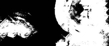 Paslanmış metalin sıkıntılı örtülü dokusu. Grunge Siyah ve Beyaz Urban dokusu. Koyu Dağınık Toz Örtüsü Tehlike Arkaplanı. Grunge Doku Vektörü