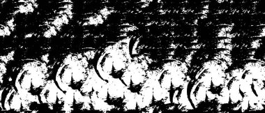 Paslanmış metalin sıkıntılı örtülü dokusu. Grunge Siyah ve Beyaz Urban dokusu. Koyu Dağınık Toz Örtüsü Tehlike Arkaplanı. Grunge Doku Vektörü