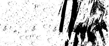 Paslanmış metalin sıkıntılı örtülü dokusu. Grunge Siyah ve Beyaz Urban dokusu. Koyu Dağınık Toz Örtüsü Tehlike Arkaplanı. Grunge Doku Vektörü