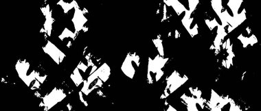 Paslanmış metalin sıkıntılı örtülü dokusu. Grunge Siyah ve Beyaz Urban dokusu. Koyu Dağınık Toz Örtüsü Tehlike Arkaplanı. Grunge Doku Vektörü