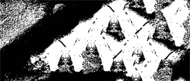 Tek renkli grunge dokusu. sıkıntı desenli ağ illüstrasyonu.