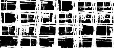 siyah ve beyaz grunge dokusu. sıkıntı desenli ağ illüstrasyonu.