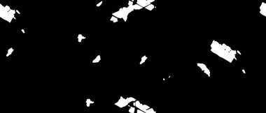 Grunge üst üste biniyor. Soyut siyah-beyaz vektör arkaplanı. Çatlak, leke ve noktalarda kirli desenli tek renkli klasik yüzey. Karanlık korku tarzında eski bir duvar.