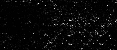 Grunge üst üste biniyor. Soyut siyah-beyaz vektör arkaplanı. Çatlak, leke ve noktalarda kirli desenli tek renkli klasik yüzey. Karanlık korku tarzında eski bir duvar.