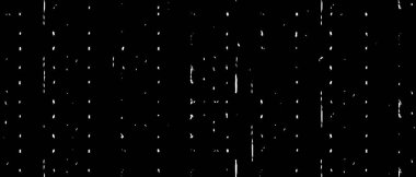 Grunge üst üste biniyor. Soyut siyah-beyaz vektör arkaplanı. Çatlak, leke ve noktalarda kirli desenli tek renkli klasik yüzey. Karanlık korku tarzında eski bir duvar.