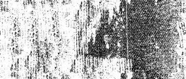 Grunge üst üste biniyor. Soyut siyah-beyaz vektör arkaplanı. Çatlak, leke ve noktalarda kirli desenli tek renkli klasik yüzey. Karanlık korku tarzında eski bir duvar.