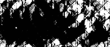 siyah ve beyaz grunge dokusu arka plan, vektör illüstrasyonu 