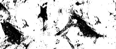 Grunge siyah beyaz doku şablon.