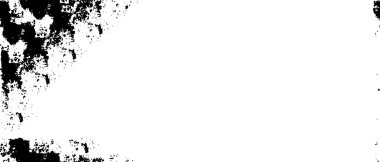 Rough black and white texture vector. Distressed overlay texture. Grunge background. Abstract textured effect. Vector Illustration. Black isolated on white background.