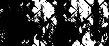 Rough black and white texture vector. Distressed overlay texture. Grunge background. Abstract textured effect. Vector Illustration. Black isolated on white background.