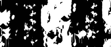 Grunge black and white pattern. Monochrome particles abstract texture. Background of cracks, scuffs, chips, stains, ink spots, lines. Dark design background surface. Gray printing element