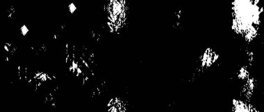 Grunge black and white pattern. Monochrome particles abstract texture. Background of cracks, scuffs, chips, stains, ink spots, lines. Dark design background surface. Gray printing element