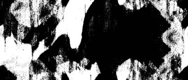 Grunge black and white pattern. Monochrome particles abstract texture. Background of cracks, scuffs, chips, stains, ink spots, lines. Dark design background surface. Gray printing element