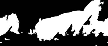 Grunge üst üste biniyor. Soyut siyah-beyaz vektör arkaplanı. Çatlak, leke ve noktalarda kirli desenli tek renkli klasik yüzey. Karanlık korku tarzında eski bir duvar.