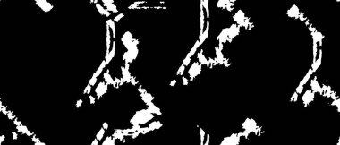 Grunge üst üste biniyor. Soyut siyah-beyaz vektör arkaplanı. Çatlak, leke ve noktalarda kirli desenli tek renkli klasik yüzey. Karanlık korku tarzında eski bir duvar.