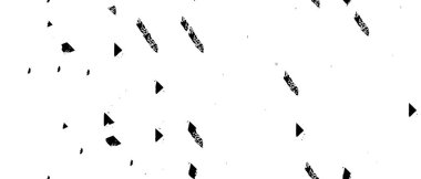 Grunge üst üste biniyor. Soyut siyah-beyaz vektör arkaplanı. Çatlak, leke ve noktalarda kirli desenli tek renkli klasik yüzey. Karanlık korku tarzında eski bir duvar.