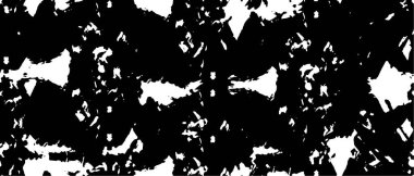  Soyut siyah-beyaz vektör arkaplanı. Tek renkli vintage yüzey 