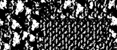  Soyut siyah-beyaz vektör arkaplanı. Tek renkli vintage yüzey 