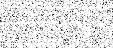 Grunge üst üste biniyor. Soyut siyah-beyaz vektör arkaplanı. Çatlak, leke ve noktalarda kirli desenli tek renkli klasik yüzey. Karanlık korku tarzında eski bir duvar.