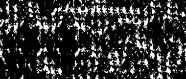 Grunge üst üste biniyor. Soyut siyah-beyaz vektör arkaplanı. Çatlak, leke ve noktalarda kirli desenli tek renkli klasik yüzey. Karanlık korku tarzında eski bir duvar.