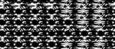 siyah beyaz boya dokusu, soyut grunge arkaplan, vektör illüstrasyonu 