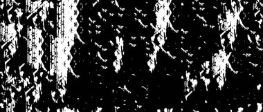 siyah beyaz boya dokusu, soyut grunge arkaplan, vektör illüstrasyonu 