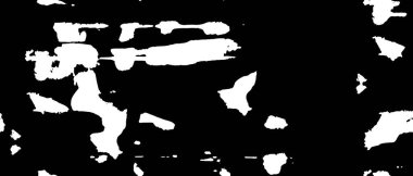 siyah beyaz boya dokusu, soyut grunge arkaplan, vektör illüstrasyonu 