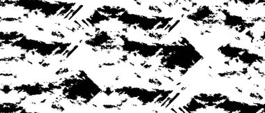 Sert siyah-beyaz doku vektörü. Derinden örtülmüş doku. Grunge 'un geçmişi. Soyut doku etkisi. Vektör İllüstrasyonu. Beyaz arka planda siyah izole edilmiş. EPS10.