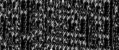 Sert siyah-beyaz doku vektörü. Derinden örtülmüş doku. Grunge 'un geçmişi. Soyut doku etkisi. Vektör İllüstrasyonu. Beyaz arka planda siyah izole edilmiş. EPS10.