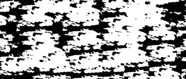 Sert siyah-beyaz doku vektörü. Derinden örtülmüş doku. Grunge 'un geçmişi. Soyut doku etkisi. Vektör İllüstrasyonu. Beyaz arka planda siyah izole edilmiş. EPS10.