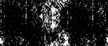 Sert siyah-beyaz doku vektörü. Derinden örtülmüş doku. Grunge 'un geçmişi. Soyut doku etkisi. Vektör İllüstrasyonu. Beyaz arka planda siyah izole edilmiş. EPS10.